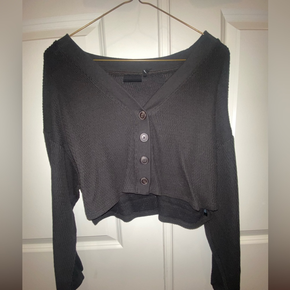 Medium black long sleeve top from american eagle.